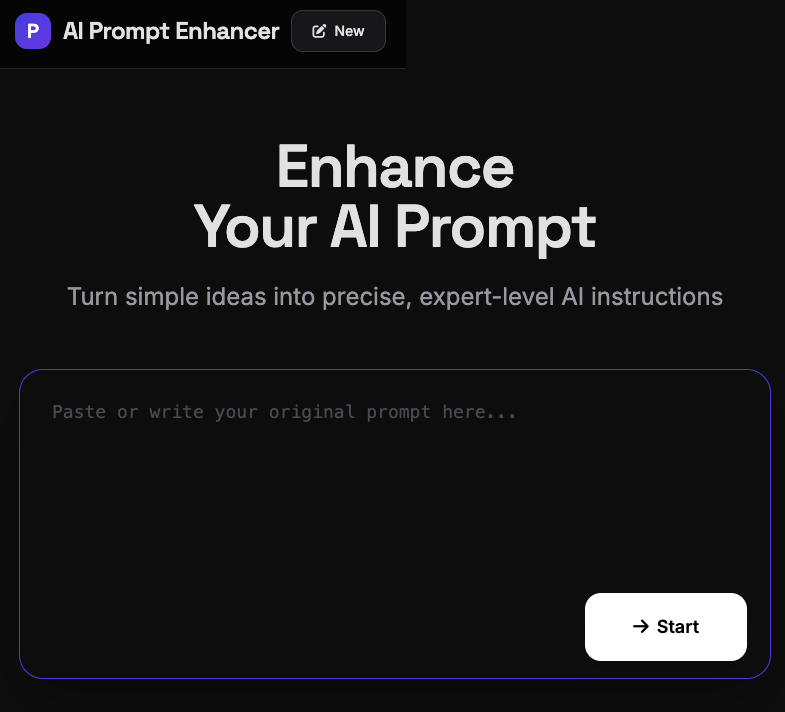 AI Prompt Enhancer
